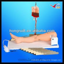 Simulador de treinamento de perfuração de medula óssea e fúnebre ISO, perna de infusão intra-óssea